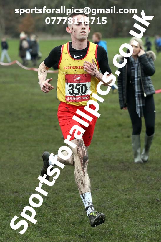 Senior boys, 2020 New Balance English Schools Champs., Sefton Park, Liverpool. Photo: David T. Hewitson/Sports for All Pics